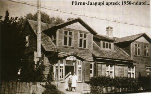 Pärnu-Jaaagupi apteek 1950-ndatel